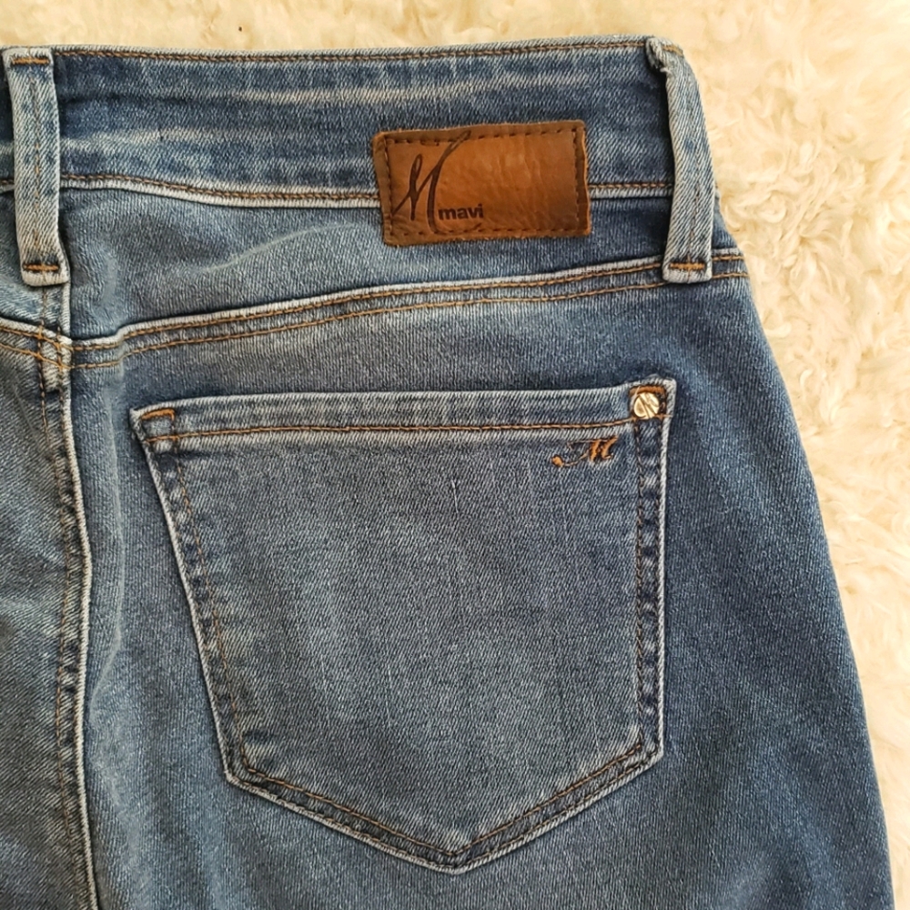 Mavi Adriana Ankle mid-rise super skinny jeans - Picture 7 of 9